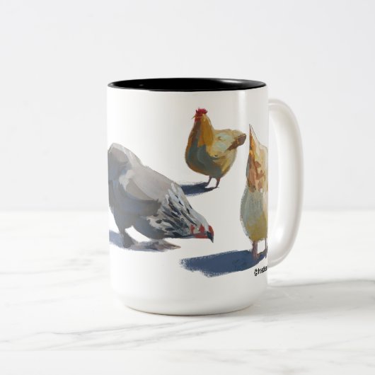 Tasse de poulet (Devant droit)
