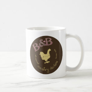 Tasse de poulet de B et de pays de B