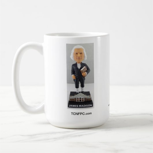 Tasse de poupée de tête de secousse de James (Gauche)