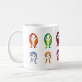 Tasse de poupées de techno (Gauche)