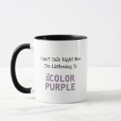Tasse de pourpre de couleur (Gauche)