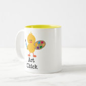 Tasse de poussin d'art (Devant gauche)