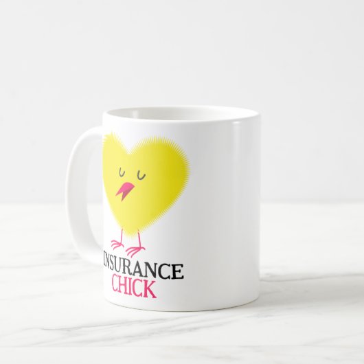Tasse de poussin d'assurance (Devant gauche)