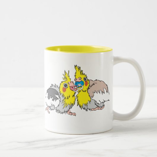 Tasse de poussin de Cockatiel (Droit)