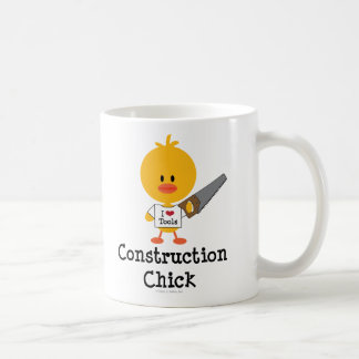 Tasse de poussin de construction