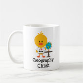 Tasse de poussin de géographie (Gauche)
