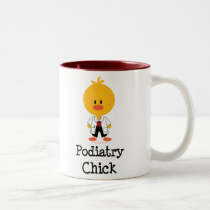 Tasse de poussin de pédicurie