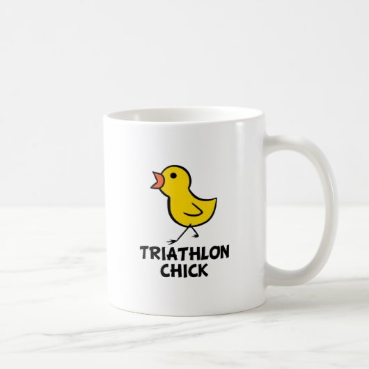 Tasse de poussin de triathlon (Droite)