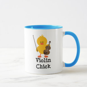 Tasse de poussin de violon