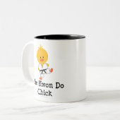 Tasse de poussin du Taekwondo (Devant gauche)