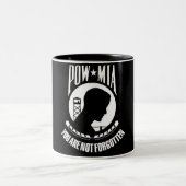 Tasse de POW/MIA "vous n'êtes pas oubliés " (Centre)