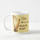 Tasse de pratique en matière d'harpe (Gauche)