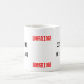 Tasse de précaution évidente (Centre)