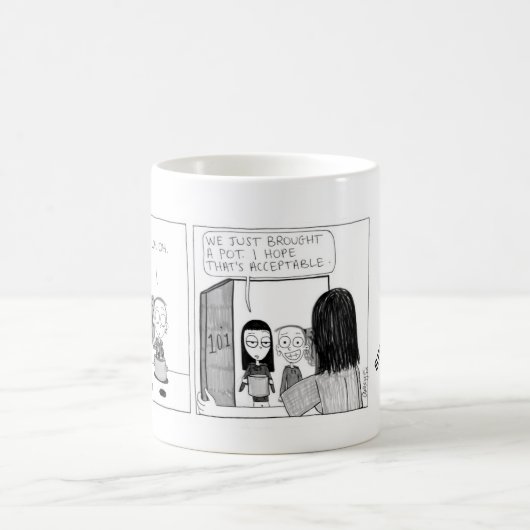 Tasse de présentation horizontale sur microfilm (Centre)