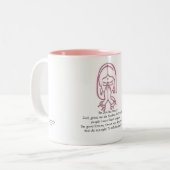 Tasse de prière de sénilité (Devant gauche)