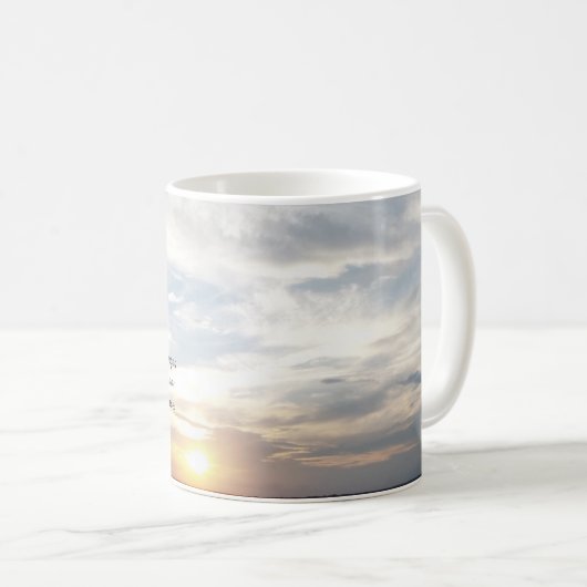 tasse de prière de sérénité (Devant droit)