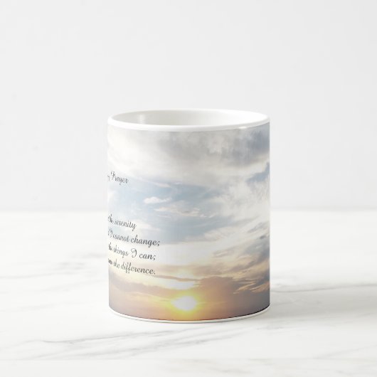 tasse de prière de sérénité (Centre)