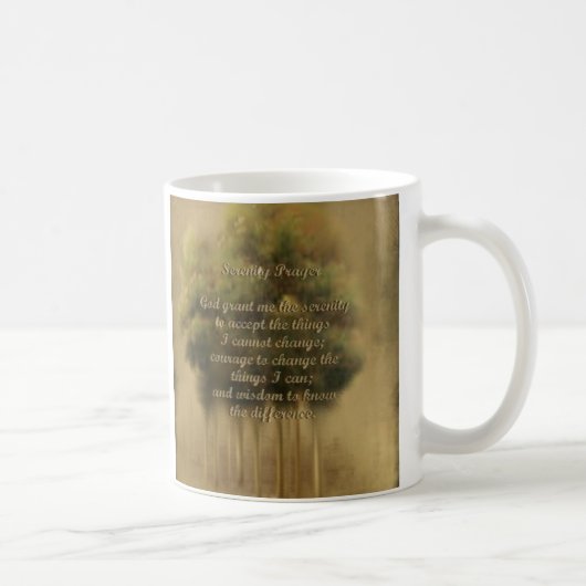 Tasse de prière de sérénité (Droite)