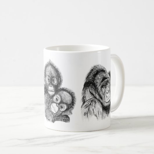 Tasse de primats (Devant droit)