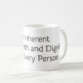 Tasse de principe d'UU premier (Devant droit)