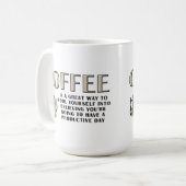 Tasse de productivité pour café (Devant gauche)