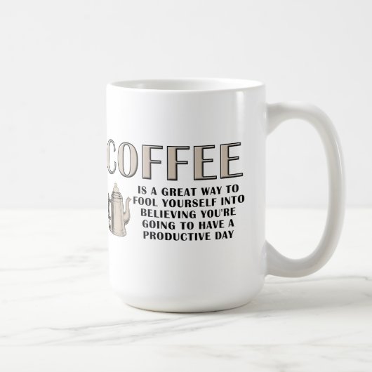 Tasse de productivité pour café (Droite)