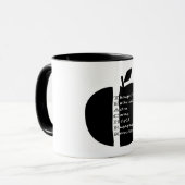 Tasse de PROFESSEUR (Devant gauche)