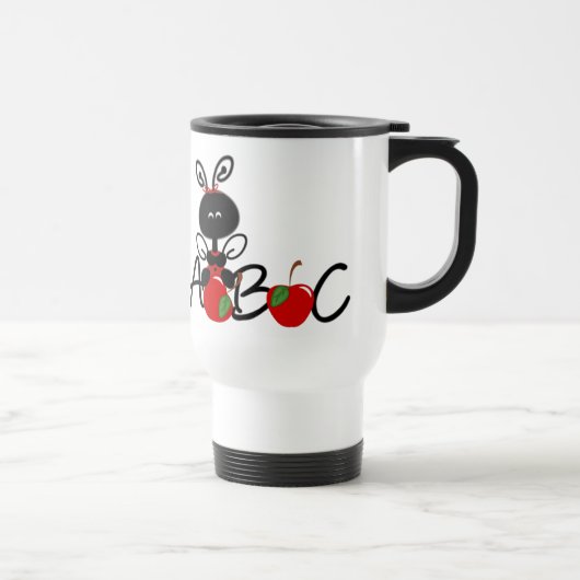 Tasse de professeur d'ABC de coccinelles (Droite)
