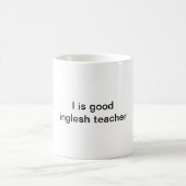 tasse de professeur d'Anglais (Centre)