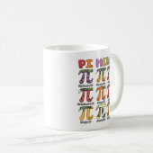 Tasse de professeur de mathématiques avec menu drô (Devant droit)