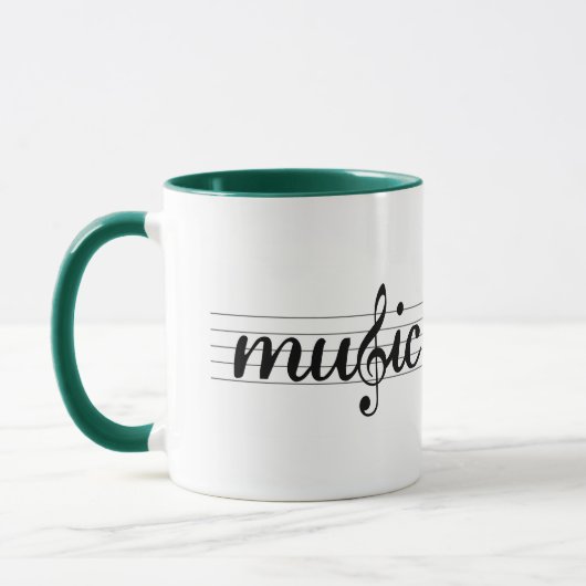 Tasse de professeur de musique (Gauche)