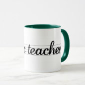 Tasse de professeur de musique (Devant droit)