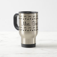 Tasse de professeur de musique personnalisable
