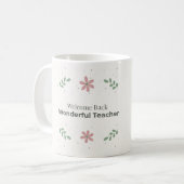 Tasse de professeur de retour | Cadeau de rentrée (Devant gauche)