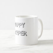 Tasse de profondément satisfait (Devant droit)