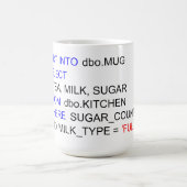 TASSE DE PROGRAMMATION DE THÉ DE SQL (Centre)