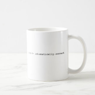 Tasse de programmation idiomatique correcte de R