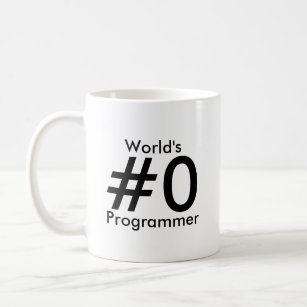 Tasse de programmeur du #0 du monde