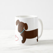 Tasse de propriétaire de teckel (Devant droit)