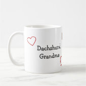 Tasse de propriétaire de teckel (Gauche)