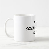 Tasse "de propriétaire fier de cocker" (Gauche)