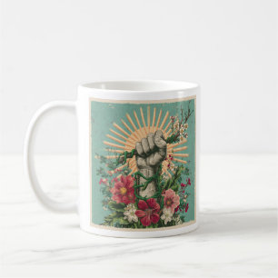 Tasse de protestation solarpunk de résistance écol