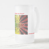 Tasse de proverbes de reggae de Thejamkingshow (Devant droit)