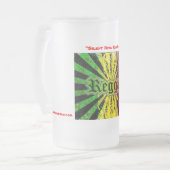 Tasse de proverbes de reggae de Thejamkingshow (Devant gauche)