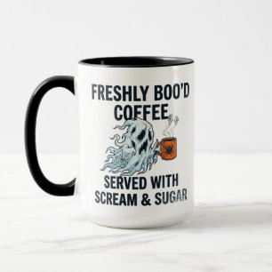 Tasse de Pun Halloween Boo - Cadeau de Tasse de Ca