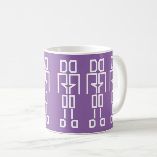 Tasse de puzzle de Droid (Devant droit)