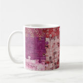 Tasse de puzzle de texture de couleurs (Gauche)