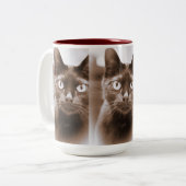 Tasse de Pywacket Potrait I (Devant gauche)