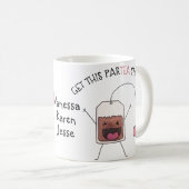tasse de quantité de Koala-thé pas d'amitié (Devant droit)