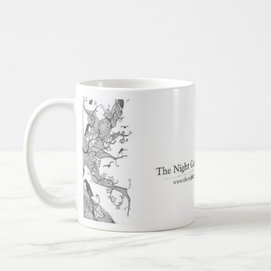 Tasse de "quatre et vingt merles" (Gauche)